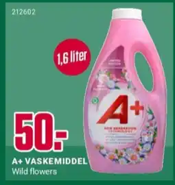Europris A+ vaskemiddel-flytende tilbud