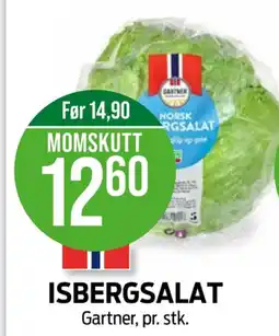 Kiwi Gartner isbergsalat tilbud