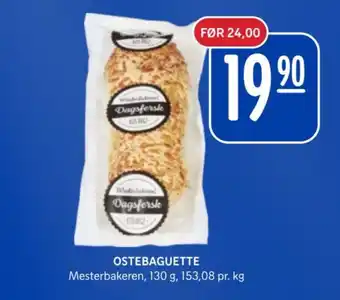 Rema 1000 Mesterbakeren ostebaguette tilbud