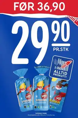 Rema 1000 Mesterbakeren superhelt heltebrød tilbud