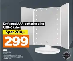 POWER SMINKESPEIL GLARE tilbud