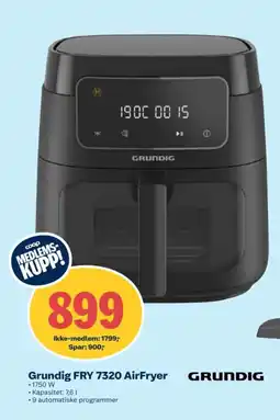 Coop Obs Grundig FRY 7320 AirFryer tilbud