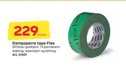 Byggmax Dampsperre tape Flex tilbud
