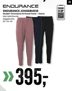 Sport Outlet ENDURANCE JOGGEBUKSE tilbud