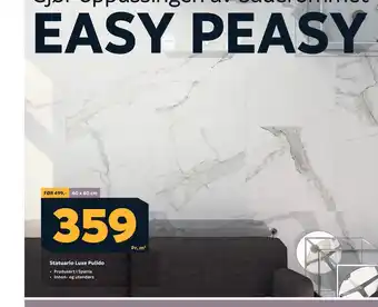 Megaflis Statuario Luxe Pulido tilbud