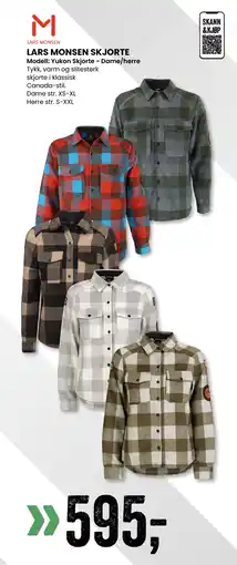 Sport Outlet LARS MONSEN SKJORTE tilbud