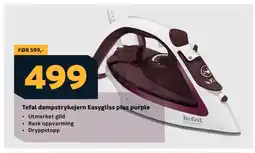Megaflis Tefal dampstrykejern Easygliss plus purple tilbud