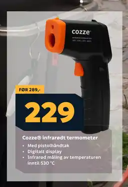 Megaflis Cozze infrarødt termometer tilbud