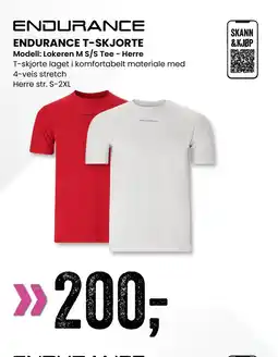 Sport Outlet ENDURANCE T-SKJORTE tilbud