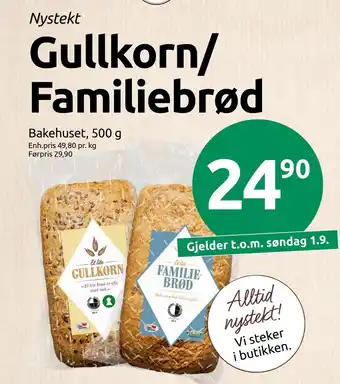 Joker Gullkorn/ Familiebrød tilbud