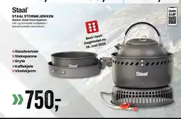 Sport Outlet STAAL STORMKJØKKEN tilbud
