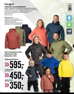 Sport Outlet VIKAFJELL REGNJAKKE/BUKSE tilbud