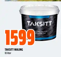 Obs Bygg TAKSITT MALING tilbud
