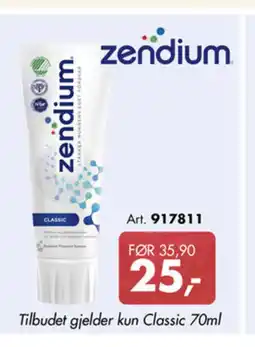 Sparkjøp Zendium tannkrem tilbud