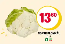 Coop Extra NORSK BLOMKÅL tilbud