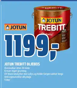 Coop Obs JOTUN TREBITT OLJEBEIS tilbud