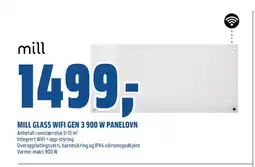 Coop Obs MILL GLASS WIFI GEN 3 900 W PANELOVN tilbud