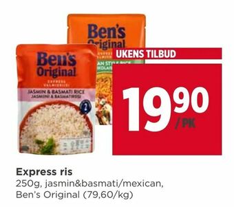 Meny Express ris tilbud