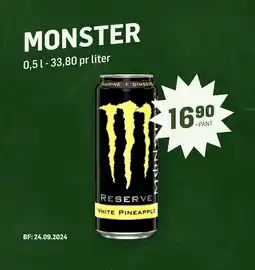 Holdbart MONSTER tilbud