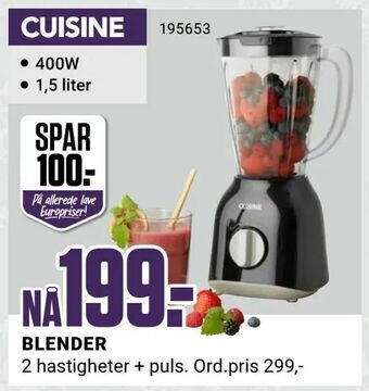 Europris BLENDER tilbud
