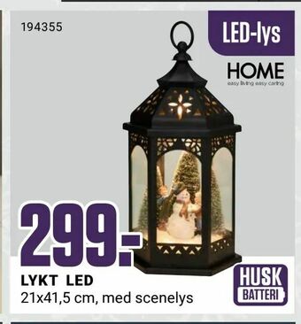 Europris LED-lys tilbud