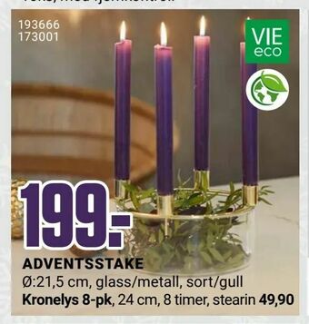 Europris Adventsstake tilbud