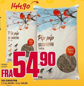 Europris Solsikkefrø tilbud