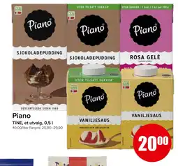Spar Piano tilbud