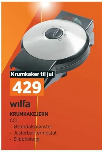 Krumkakejern