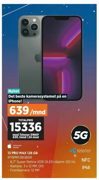 POWER 13 PRO MAX 128 GB tilbud