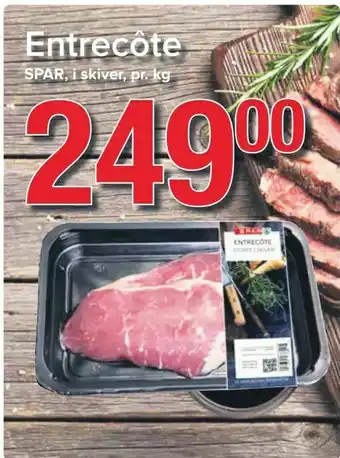 Spar Entrecôte tilbud