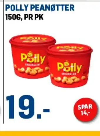 Price Lagerbutikk POLLY peanøtter tilbud