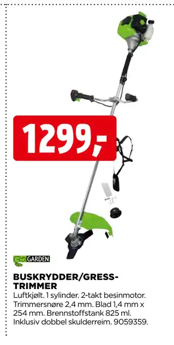 jem & fix BUSKRYDDER/GRESSTRIMMER tilbud