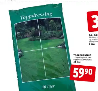 jem & fix TOPPDRESSING tilbud