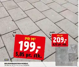 jem & fix BELEGNINGSSTEIN NORDIC tilbud