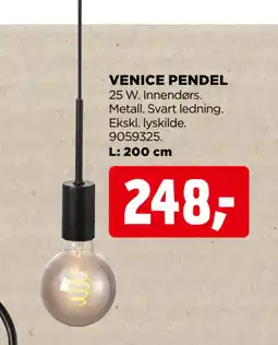 jem & fix VENICE PENDEL tilbud