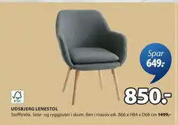JYSK UDSBJERG LENESTOL tilbud