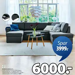 JYSK MARSLEV HJØRNESOFA tilbud