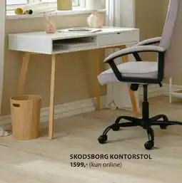 JYSK TAMHOLT SKRIVEBORD tilbud