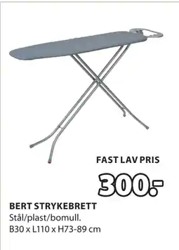 JYSK BERT STRYKEBRETT tilbud