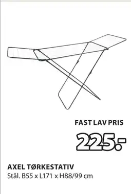 JYSK AXEL TØRKESTATIV tilbud