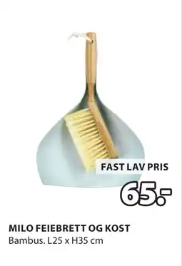 JYSK MILO FEIEBRETT OG KOST tilbud