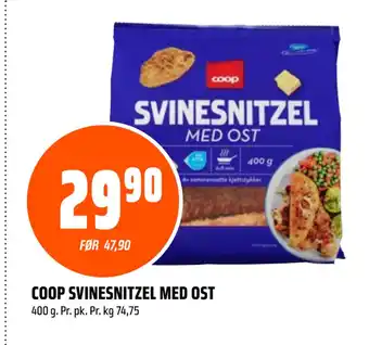 Coop Obs COOP SVINESNITZEL MED OST tilbud