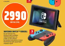 Coop Obs NINTENDO SWITCH KONSOLL tilbud
