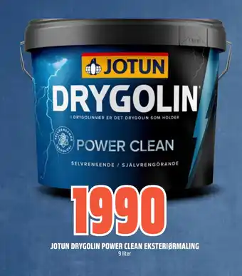 Coop Obs JOTUN DRYGOLIN POWER CLEAN EKSTERIØRMALING tilbud