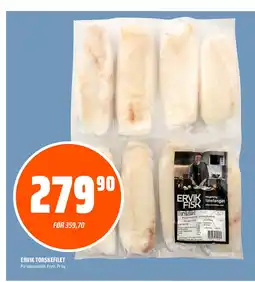 Coop Obs ERVIK TORSKEFILET tilbud