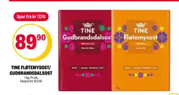 Coop Extra TINE FLØTEMYSOST/ GUDBRANDSDALSOST tilbud