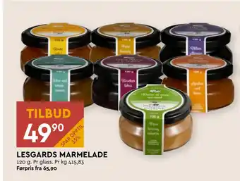 Coop Mega LESGARDS MARMELADE tilbud