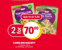 Coop Extra FJORDLAND SKÅLRETT tilbud