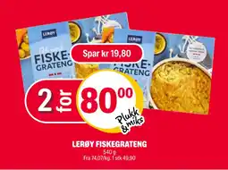Coop Extra LERØY FISKEGRATENG tilbud
